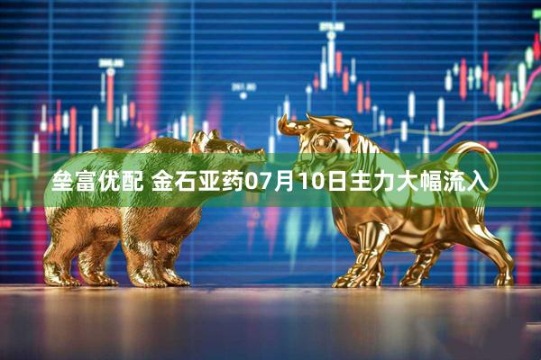 垒富优配 金石亚药07月10日主力大幅流入
